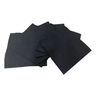 GEN Cocktail Napkins, 1-Ply, Black, 4,000/Carton
