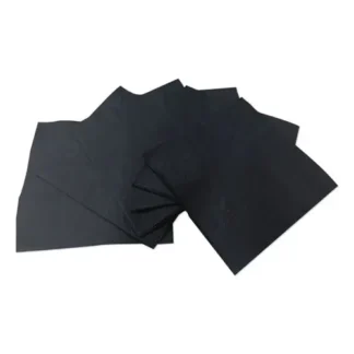 GEN Cocktail Napkins, 2-Ply, Black, 2,000/Carton