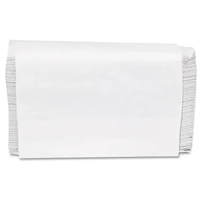 GEN Folded Paper Towels, Multifold, 9 x 9.45, White, 250 Towels/Pack, 16 Packs/Carton