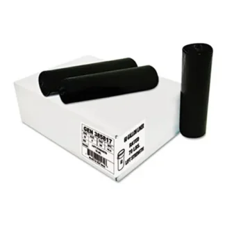 GEN High Density 38 x 58, 0.55 mil, Black Can Liner