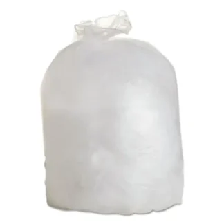 GEN High Density Can Liners, 38 x 58, 60-Gal, Clear