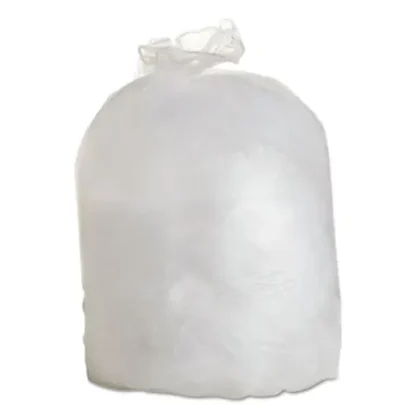 GEN High Density Can Liners, 38 x 58, 60-Gal, Clear