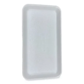 GEN Meat Trays, #1525, 14.5 x 8 x 0.75, White, Foam, 250/Carton