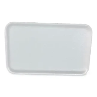 GEN Meat Trays, #16S, 11.63 x 7.25 x 0.54, White, Foam, 250/Carton