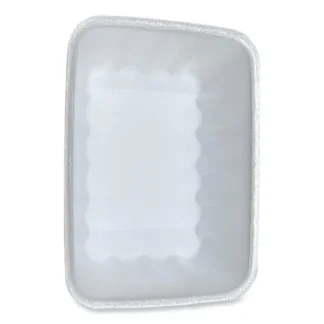 GEN Meat Trays, #42K, 8.75 x 6.32 x 2.25, White, Foam, 252/Carton
