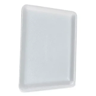 GEN Meat Trays #9P, White Foam, 200/Carton