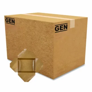 GEN Reclosable Kraft Take-Out Box, 54 oz, Brown, Paper, 200/Carton