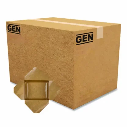 GEN Reclosable Kraft Take-Out Box, 54 oz, Brown, Paper, 200/Carton