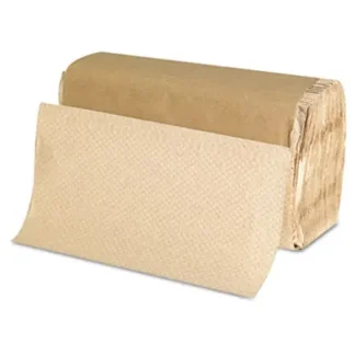 GEN Singlefold Paper Towels, 9 x 9 9/20, Kraft, 250/PK