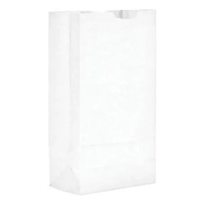 General Grocery Paper Bags, #10 Size, White, 2,000/Bundle (Non-Stock Item - Extended Delivery Time)