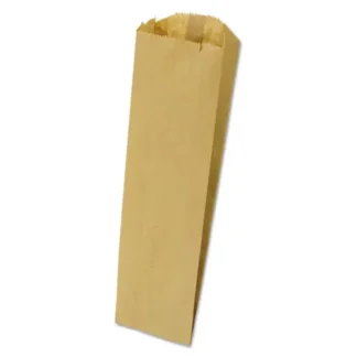 General Grocery Pint-Sized Paper Bags for Liquor Takeout, Pint Size, 3.75" x 2.25" x 11.25", Natural, 500/Bundle