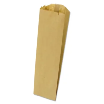 General Grocery Pint-Sized Paper Bags for Liquor Takeout, Pint Size, 3.75" x 2.25" x 11.25", Natural, 500/Bundle