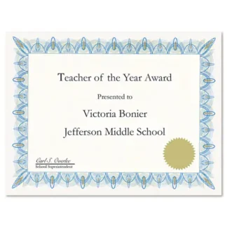 Geographics® Award Certificates