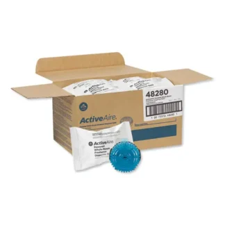Georgia Pacific® Professional ActiveAire Powered Whole-Room Freshener, Coastal Breeze, Gel Cartridge, 12/Carton