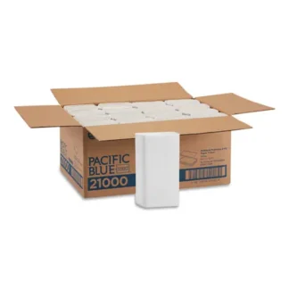 Georgia Pacific® Professional Blue Select Multi-Fold 2 Ply Paper Towel, 9.2 x 9.4, White, 125/Pack, 16 Packs/Carton