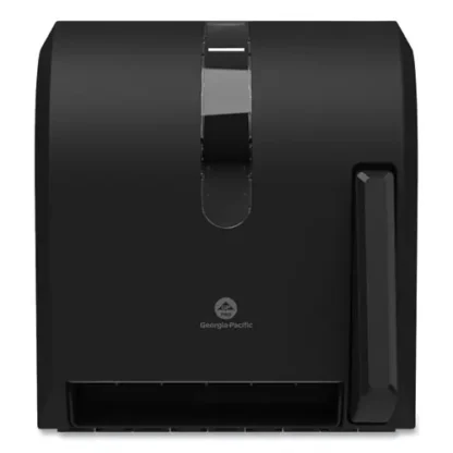 Georgia Pacific® Professional Hygienic Push-Paddle Roll Towel Dispenser, Black