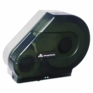 Georgia Pacific® Professional Jumbo Jr. Bathroom Tissue Dispenser with Stub Roll, Translucent Smoke, 4/Carton (Non-Stock Item - Extended Delivery Time)