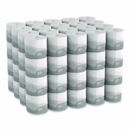 Georgia Pacific® Professional Pacific Blue Basic Bathroom Tissue, Septic Safe, 1-Ply, White, 80 Rolls/Carton