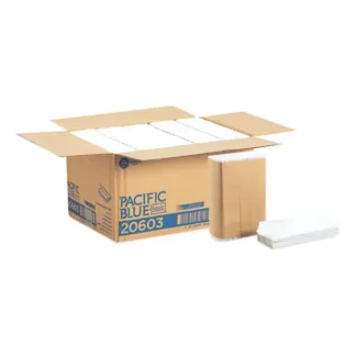 Georgia Pacific® Professional Pacific Blue Basic C-Fold Paper Towels, White, 240/Pack, 10 Packs/Carton