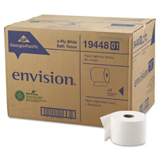 Georgia Pacific® Professional Pacific Blue Basic High-Capacity Bathroom Tissue, Septic Safe, 2-Ply, White