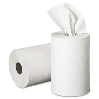 Georgia Pacific® Professional Pacific Blue Basic Nonperforated Paper Towels, 1-Ply, 7.88" x 350 ft, White, 12 Rolls/Carton