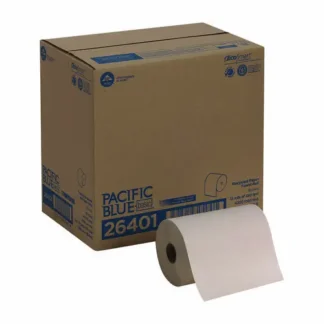 Georgia Pacific® Professional Pacific Blue Basic Nonperforated Paper Towels, Brown, 12 Rolls/Carton