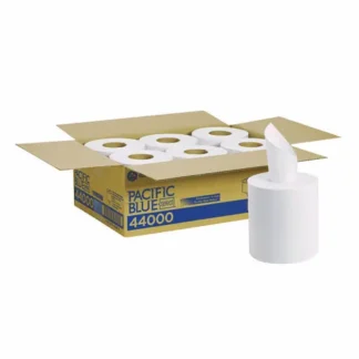 Georgia Pacific® Professional Pacific Blue Select 2-Ply Center-Pull Perf Wipers, White, 520/Roll, 6 Rolls/Carton