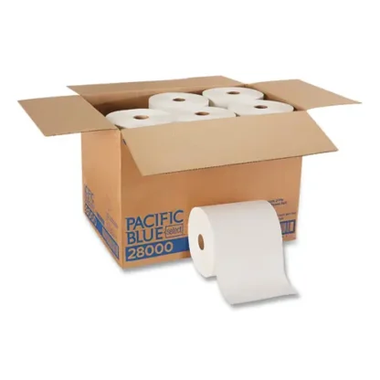 Georgia Pacific® Professional Pacific Blue Select Premium Nonperf Paper Towels, 2-Ply, White, 12 Rolls/Carton