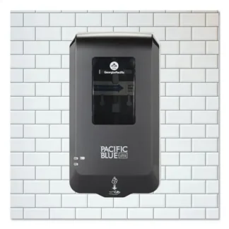 Georgia Pacific® Professional Pacific Blue Ultra Automated Touchless Soap/Sanitizer Dispenser, Black
