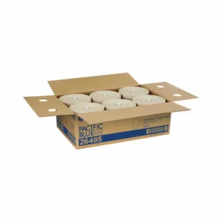 Georgia Pacific® Professional Pacific Blue Ultra Paper Towels, Natural, 1-Ply, 7.87" x 1150 ft, 6 Rolls/Carton