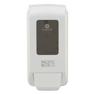 Georgia Pacific® Professional Pacific Blue Ultra Soap/Sanitizer Dispenser, White, 1,200 mL