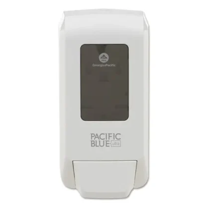 Georgia Pacific® Professional Pacific Blue Ultra Soap/Sanitizer Dispenser, White, 1,200 mL