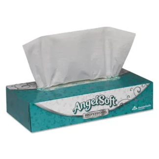 Georgia Pacific® Professional Premium Facial Tissue, 2-Ply, White, Flat Box, 100 Sheets/Box