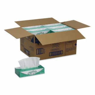 Georgia Pacific® Professional Premium Facial Tissues, 2-Ply, White, 100 Sheets per Box, 30 Boxes per Carton