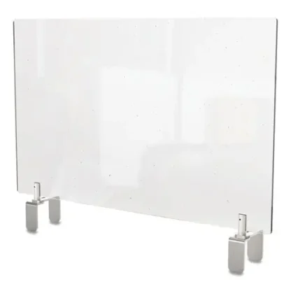 Ghent Clear Partition Extender with Attached Clamp