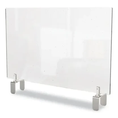 Ghent Clear Partition Extender with Attached Clamp