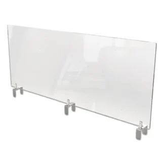 Ghent Clear Partition Extender with Attached Clamp