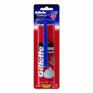 Gillette® Shave Kit, 2-Blade Razor & 2 oz Shave Cream