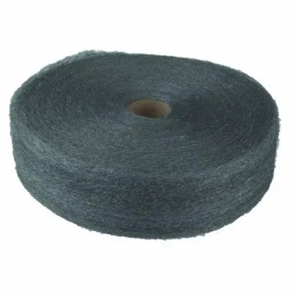 GMT Industrial-Quality Steel Wool Reel #3 Coarse, Steel Gray, 5 lb, 6/Carton
