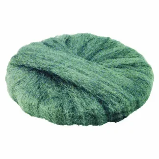 GMT Radial Steel Wool Pads, Grade 0 (Fine), 20" Diameter, Gray, 12/Carton
