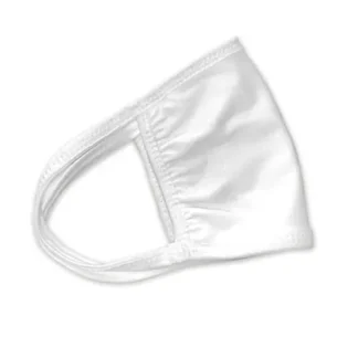 GN1 Cotton Face Mask with Antimicrobial Finish, White, 600/Carton