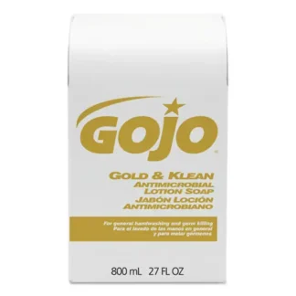 GOJO® Gold and Klean Lotion Soap Dispenser Refill, Floral Balsam Scent, 800 mL, Antimicrobial
