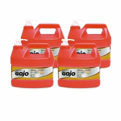 GOJO® NATURAL ORANGE Smooth Hand Cleaner, Citrus Scent, 1 gal, 4/Carton