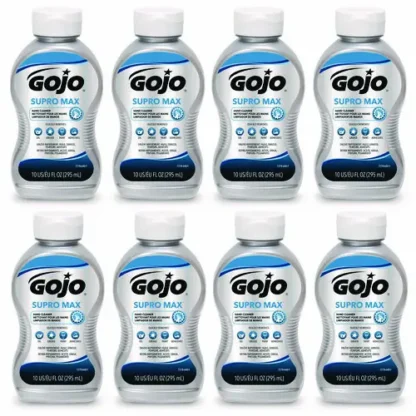 GOJO® SUPRO MAX Hand Cleaner, Floral Scent, 10 fl oz Bottle, 8/Carton