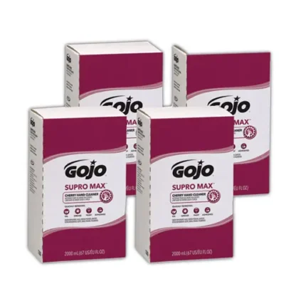 GOJO® SUPRO MAX Heavy Duty Hand Cleaner Refill, Cherry Fragrance, 2,000 mL, 4/Carton