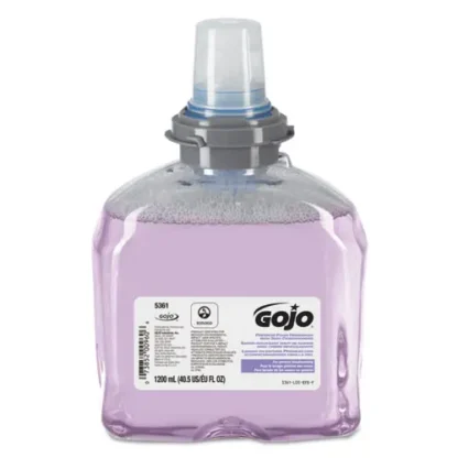 GOJO® TFX Luxury Foam Hand Wash Refill, Cranberry Scent, 1,200 mL, 2/Carton