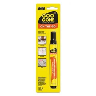Goo Gone® Mess-Free Pen Cleaner, Citrus Scent, 0.34 oz Pen Applicator