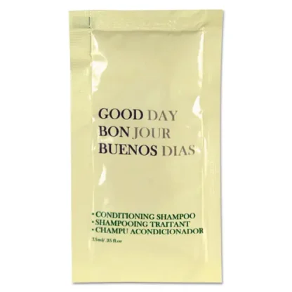 Good Day™ Conditioning Shampoo, Fresh Scent, 0.25 oz, 500/Carton