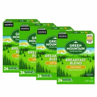 Green Mountain Coffee® Breakfast Blend Coffee K-Cup Pods, 96/Carton