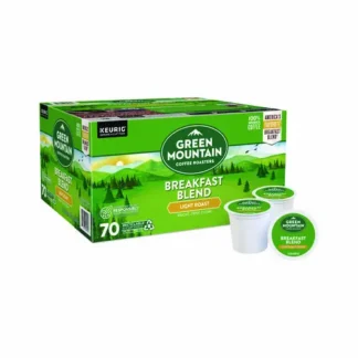 Green Mountain Coffee® Breakfast Blend Coffee K-Cup Pods, Regular, 70/Box